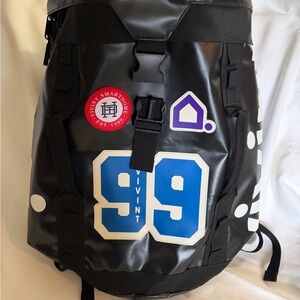 Vivint Roll Top Backpack Waterproof Dry Bag Black Large Travel Hiking Backpack